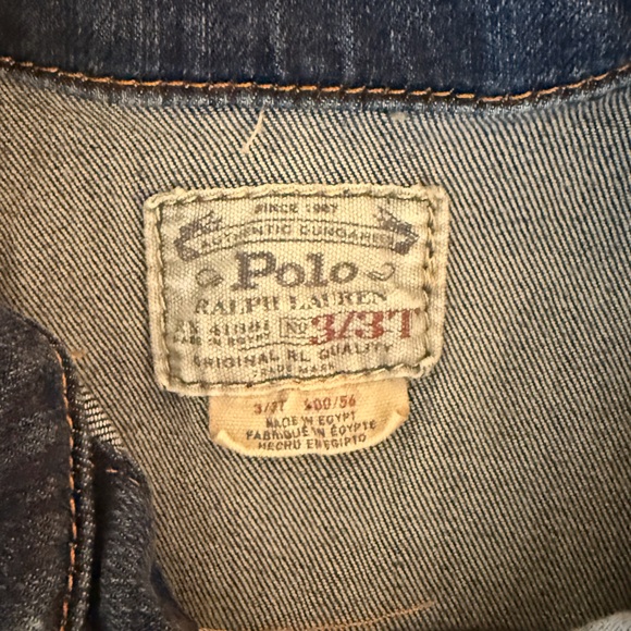 Ralph Lauren Polo Kids Jean Jacket - Picture 2 of 4